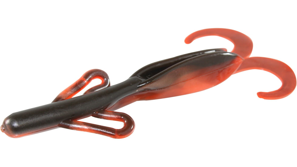 Zoom Brush Hog Creature Bait, 8 Pack, 6in, Crawdad, 022092X