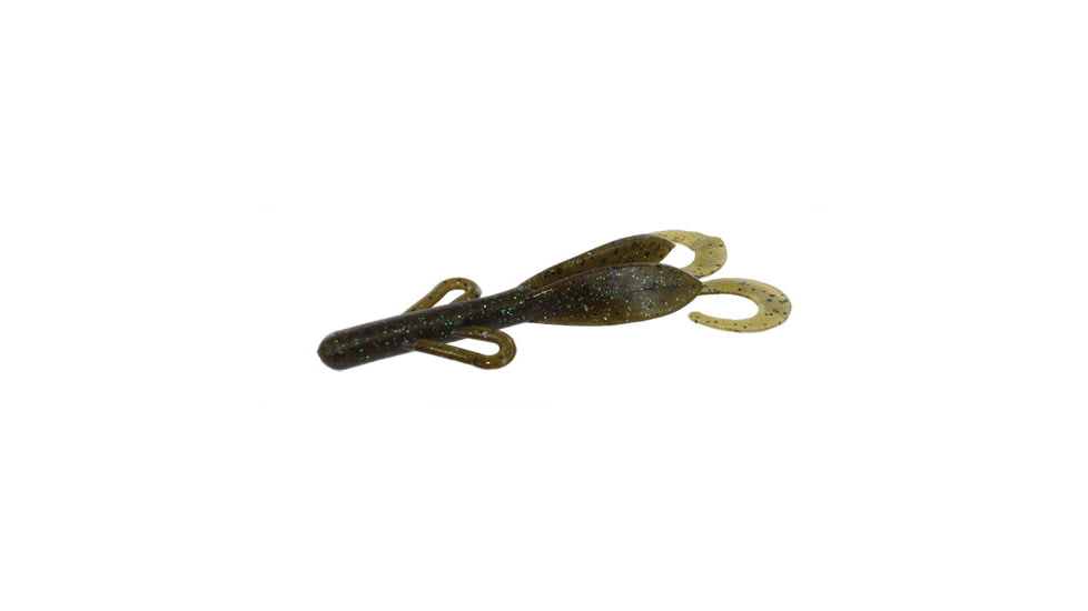 Zoom Brush Hog Creature Bait, 8 Pack, 6in, Disco Candy, 022312X