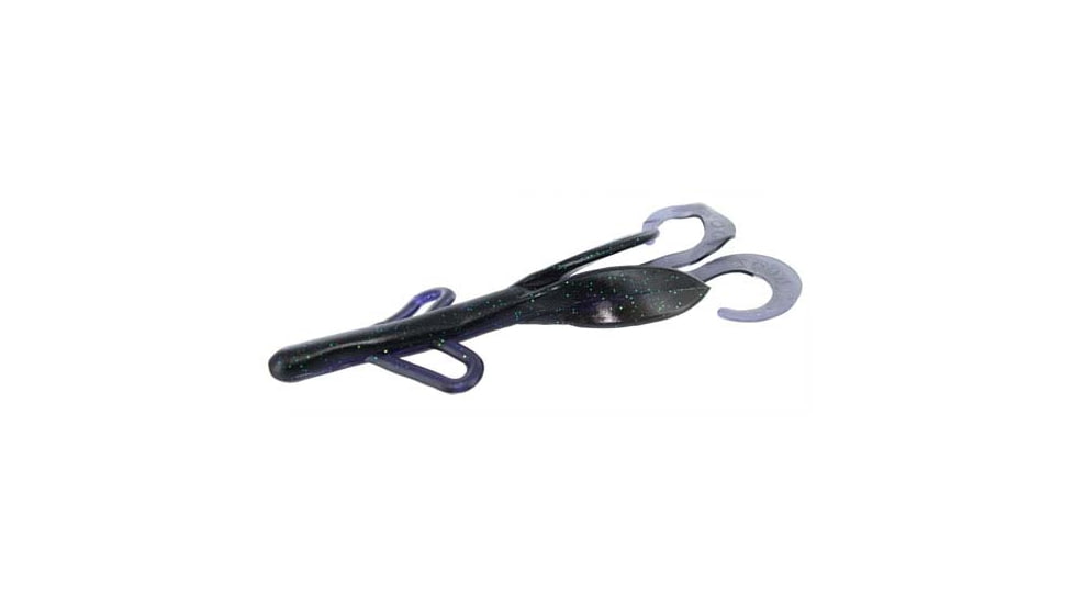 Zoom Brush Hog Creature Bait, 8 Pack, 6in, Gooseberry, 022340X