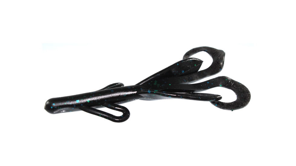 Zoom Brush Hog Creature Bait, 8 Pack, 6in, MM Moonbug, 022389X