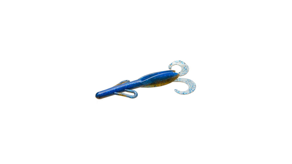 Zoom Brush Hog Creature Bait, 8 Pack, 6in, Okeechobee Craw, 022251X