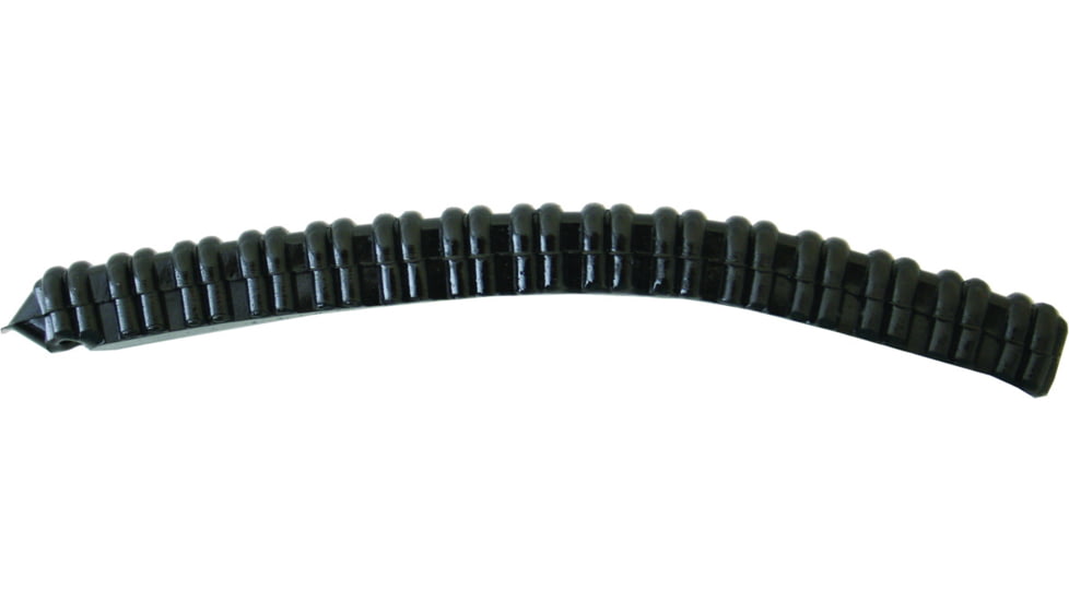 Zoom Centipede Finesse Worm, 20, 4in, Black, 007038-SP
