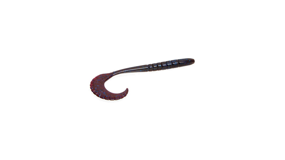 Zoom G-Tail Worm, 6in, Blue Fleck, 086292X