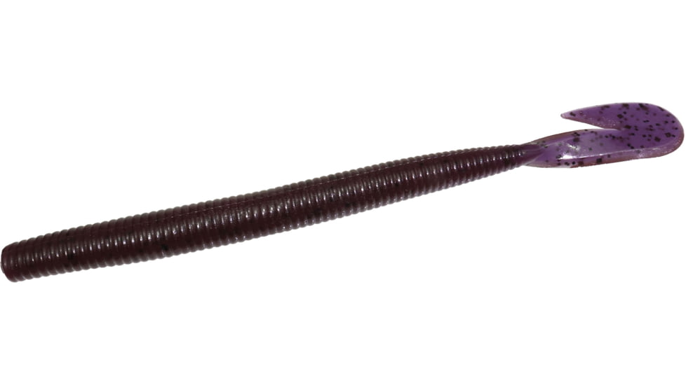 Zoom Mag U-V Speed Worm, 8 Pack, 7in, Purple Pumpkin, 113432X