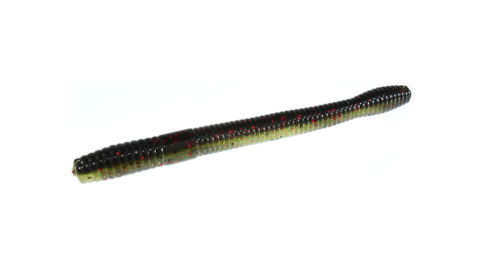 Zoom Magnum Finesse Worm, 10 Pack, 5in, California 420, 114308X