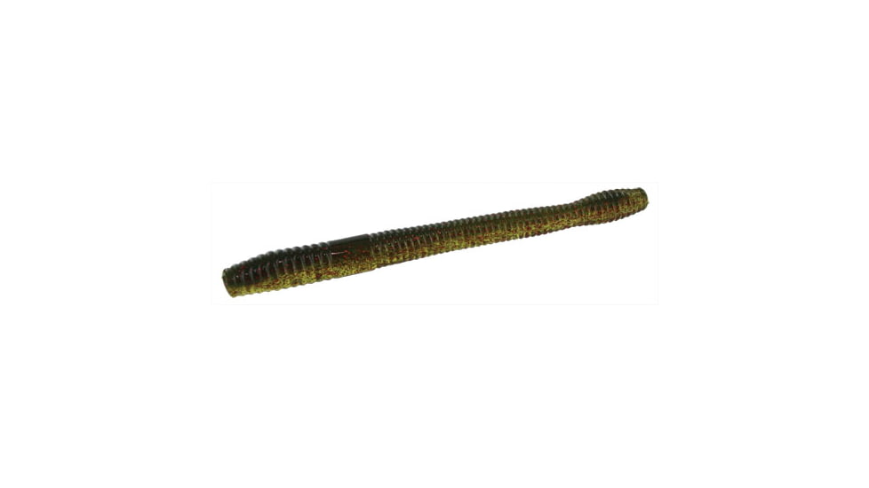 Zoom Magnum Finesse Worm, 10 Pack, 5in, Watermelon Slice, 114339X