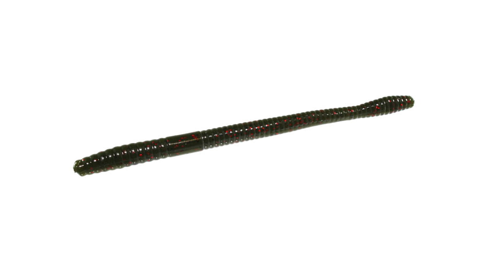 Zoom Magnum Trick Worm, 8 Pack, 7in, Avocado, 115147X