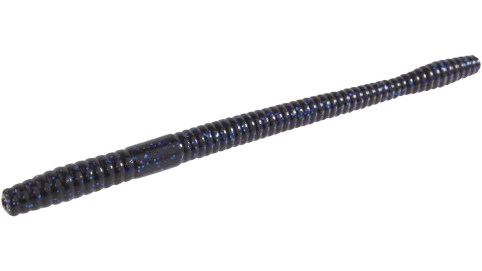 Zoom Magnum Trick Worm, 8 Pack, 7in, Blue Fleck, 115292X