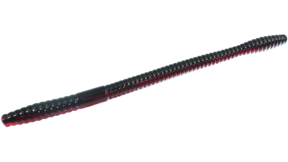 Zoom Magnum Trick Worm, 8 Pack, 7in, Red Shad, 115029X