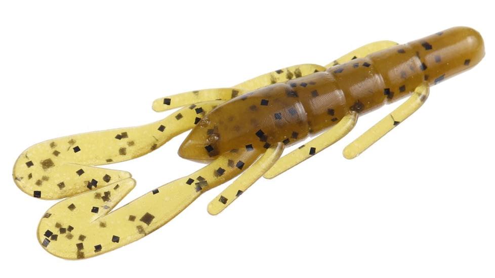 Zoom Micro UV Speed Craw 12Pk, Green Pumpkin, 156025