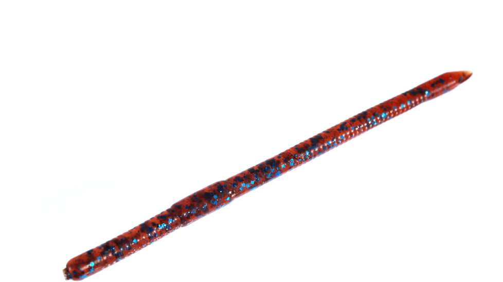 Zoom Swamp Crawler Finesse Worm, 5 Pack, 5.5in, Moccasin Blue 2, 016007X