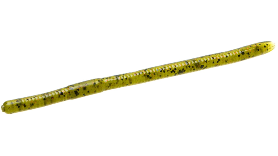 Zoom Swamp Crawler Finesse Worm, 5 Pack, 5.5in, Watermelon Red 2, 16054