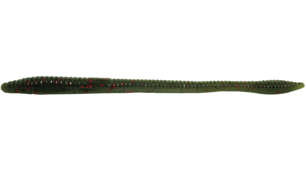 Zoom Trick Worm, 20 Pack, 6.5in, Avocado, 006147X