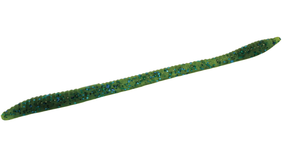 Zoom Trick Worm, 20 Pack, 6.5in, Blue Watermelon, 006103X