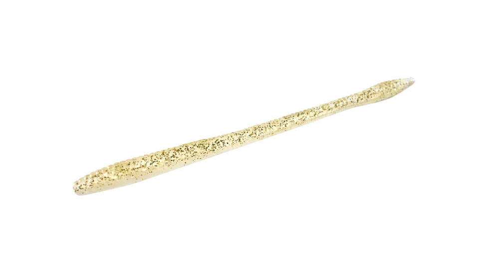 Zoom Trick Worm, 20 Pack, 6.5in, Fools Gold, 006402X