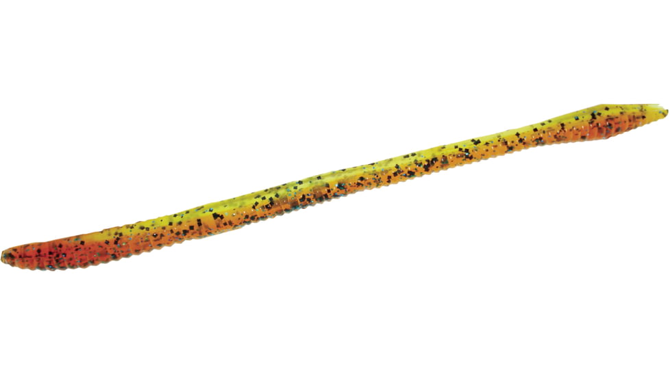 Zoom Trick Worm, 20 Pack, 6.5in, Grasshopper, 006155X