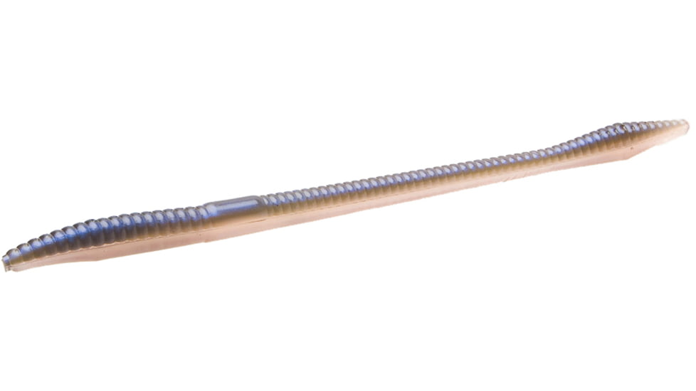 Zoom Trick Worm, 20 Pack, 6.5in, Natural Blue, 006086X