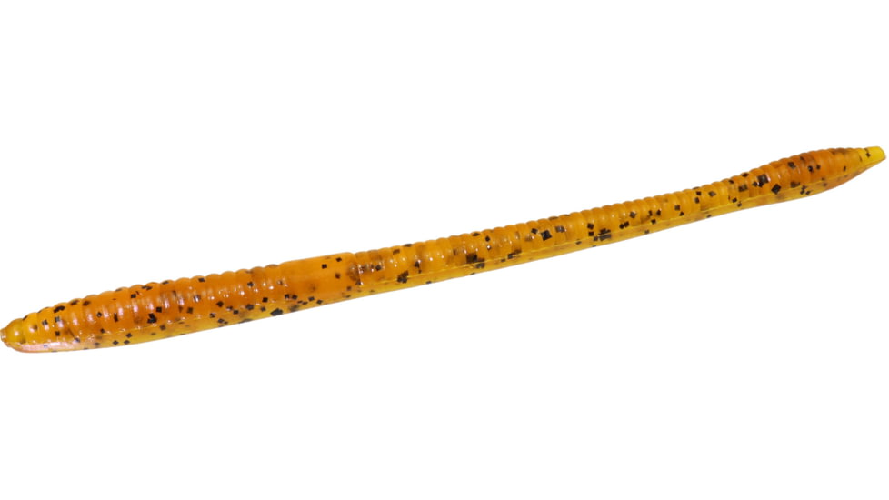 Zoom Trick Worm, 20 Pack, 6.5in, Rootbeer, 006438X