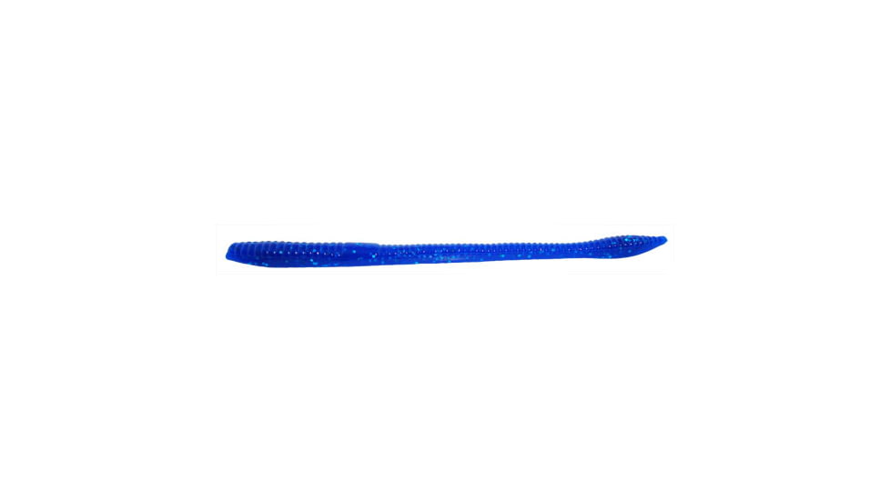 Zoom Trick Worm, 20 Pack, 6.5in, Sapphire Blue, 006110X