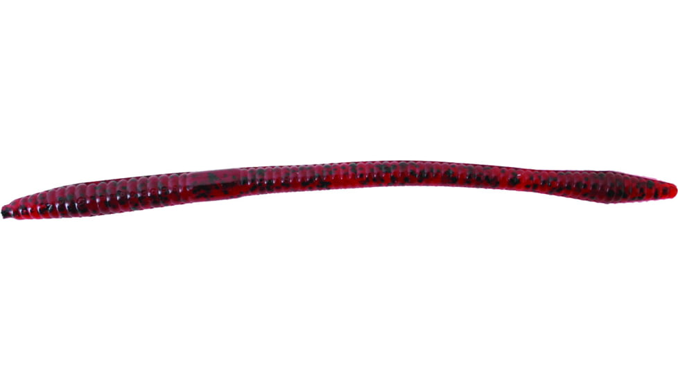 Zoom Trick Worm Worm, 20, 6.5in, Cherry Seed, 006018-SP
