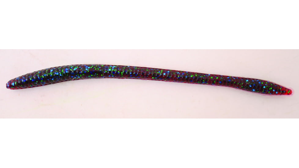 Zoom Trick Worm Worm, 20, 6.5in, Plum Apple, 006113-SP