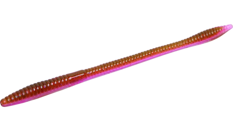 Zoom Trick Worm Worm, 20, 6.5in, Raspberry Shad, 006365-SP