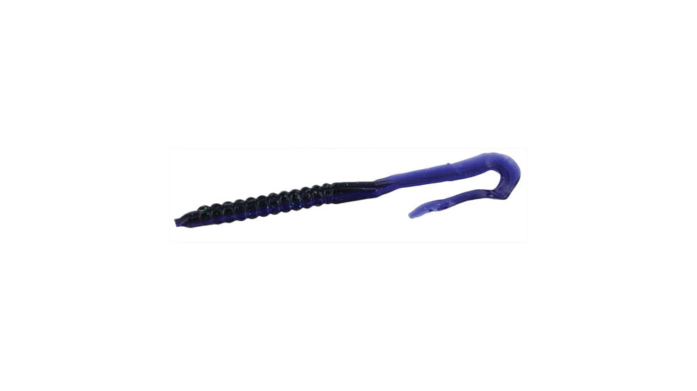 Zoom U-Tale Mid-Size Worm, 20 Pack, 6 3/4in, Gooseberry, 001340X