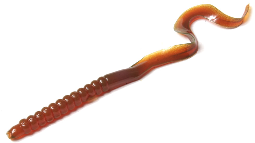 Zoom U-Tale Worm, 20 Pack, 3/4in, Motor Oil, 001116-SP