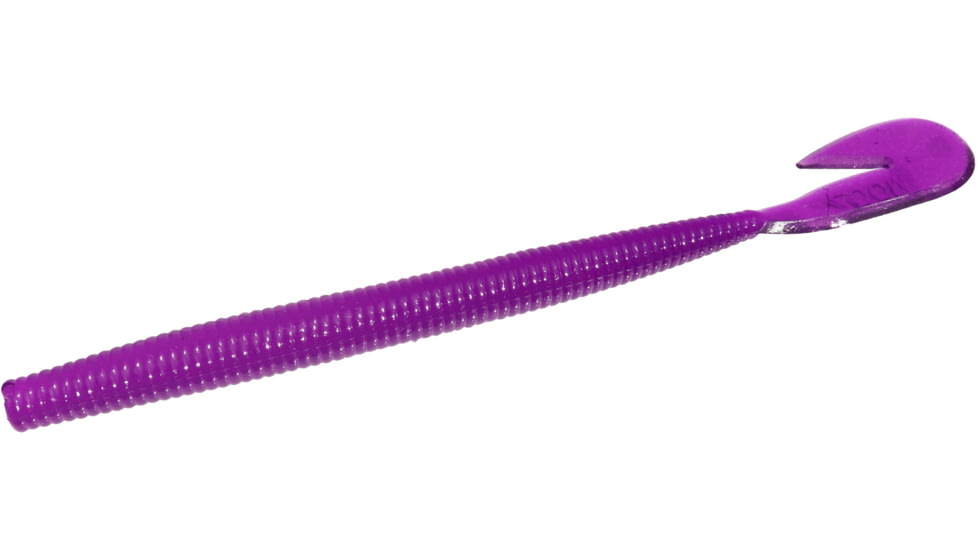 Zoom U-V Speed Worm, 15 Pack, 6in, Old Purple, 018065X