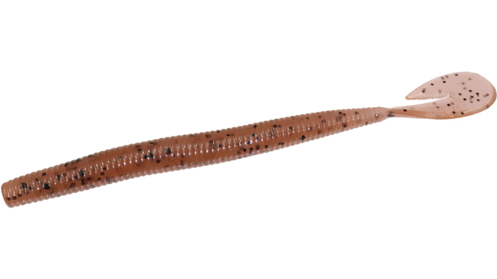 Zoom U-V Speed Worm, 15 Pack, 6in, Pumpkin, 018013X