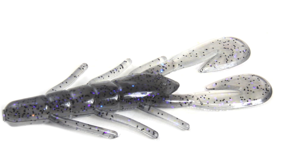 Zoom Ultra-Vibe Speed Craw, 3 1/2in, 12Pk, Electric Shad, 080350-SP