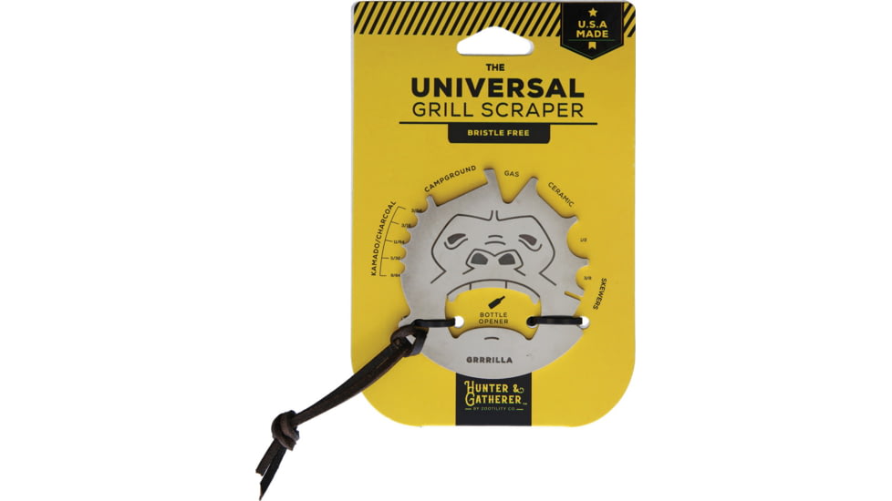Zootility GRRRILLA Grill Scraper, 2.5 x 2.75, GRRRILLA