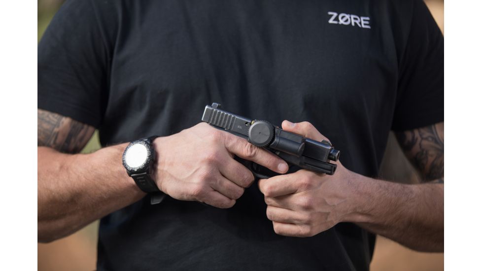 Zore X Core 9x19 Caliber-Specific Electro-Mechanical Lock, Black, 2.77 In, ZORE X Core