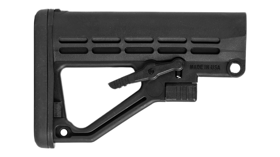 ZRODelta Adjustable Low Profile Skeletonized A-Frame QD Stock, Black, Small, 7044-0107-9001