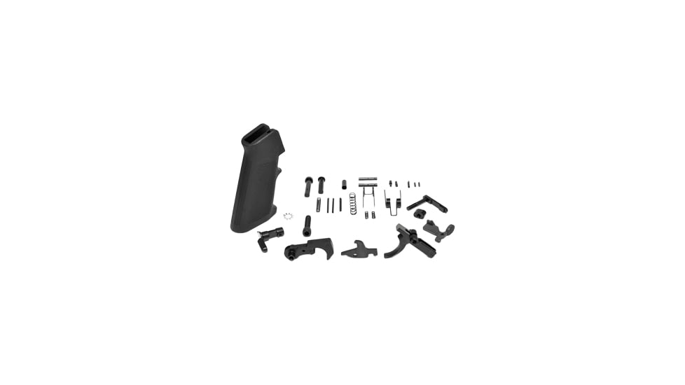 ZRODelta ELG Lower Parts Kit, No Trigger Guard, Black, Small, 7035-0010-1520