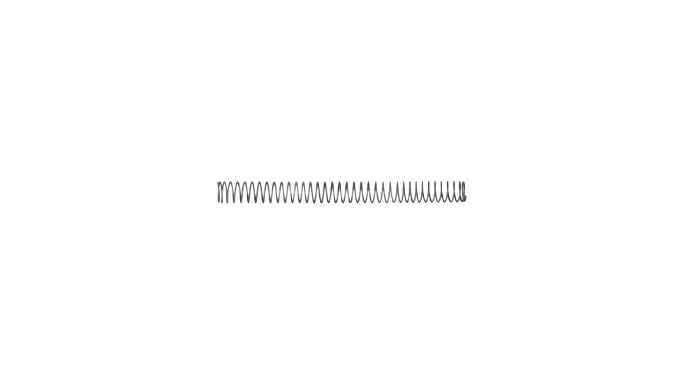 ZRODelta Mil-Spec Carbine Buffer Spring, Music Wire, Black, Small, 7038-0040-3999