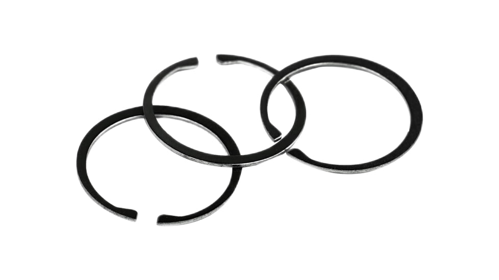ZRODelta Mil-Spec Gas Rings, 3 Pack, Black, Small, 7072-0100-3999