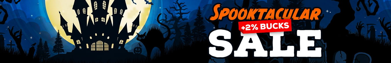 Spooktacular Sale: 11% OFF, Including Ammo <em>&mdash; 146 products / 157 models</em>