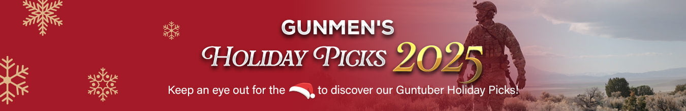 GUNMEN's Holiday Picks <em>&mdash; 26 products / 83 models</em>