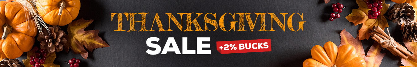 14% OFF + 2% Bucks <em>&mdash; 169 products / 225 models</em>