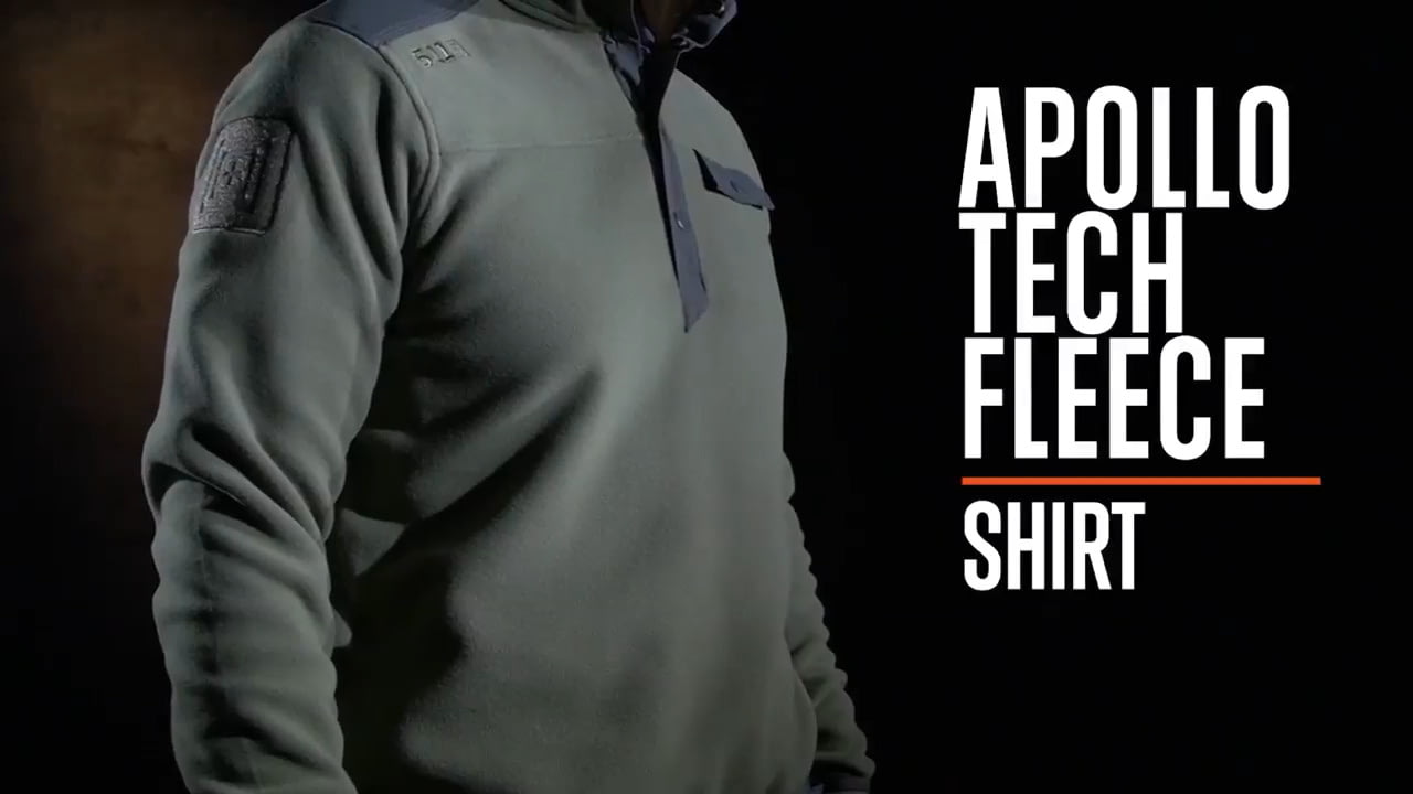 opplanet 5 11 tactical apollo tech flecce shirt video
