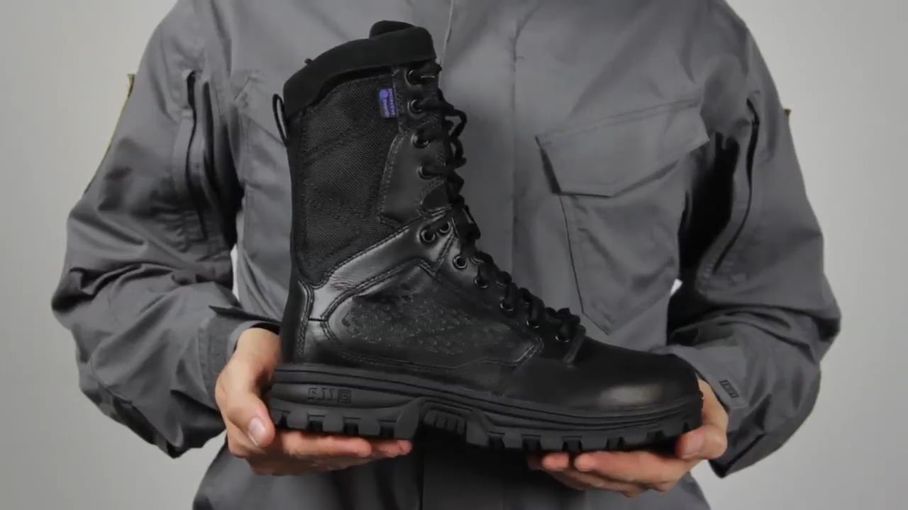 opplanet 5 11 tactical evo 8 water proof side zip boot video