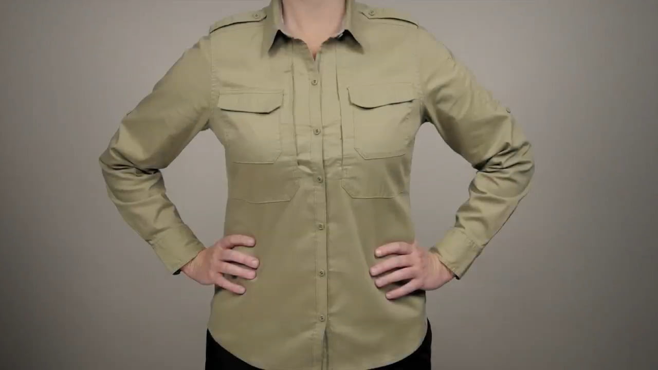 opplanet 5 11 tactical womens spitfire shooting shirt video