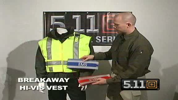 opplanet 511 hi vis breakaway vest