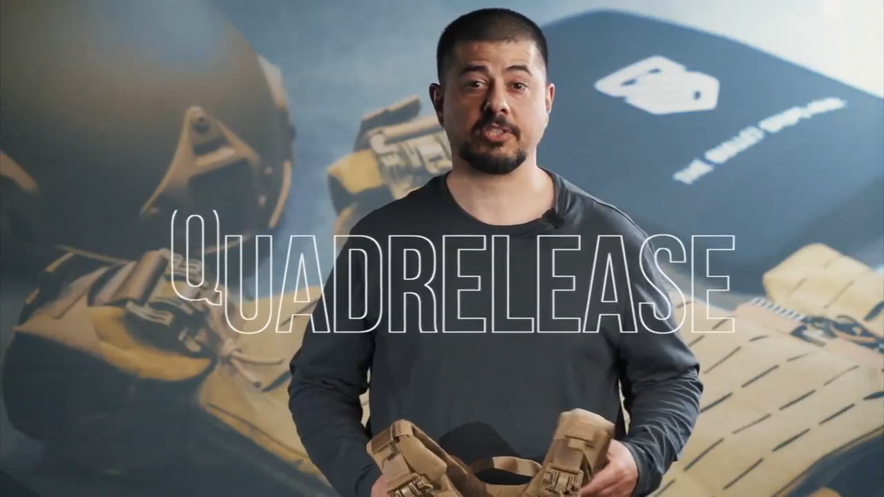 opplanet ace link armor quadrelease plate carrier video