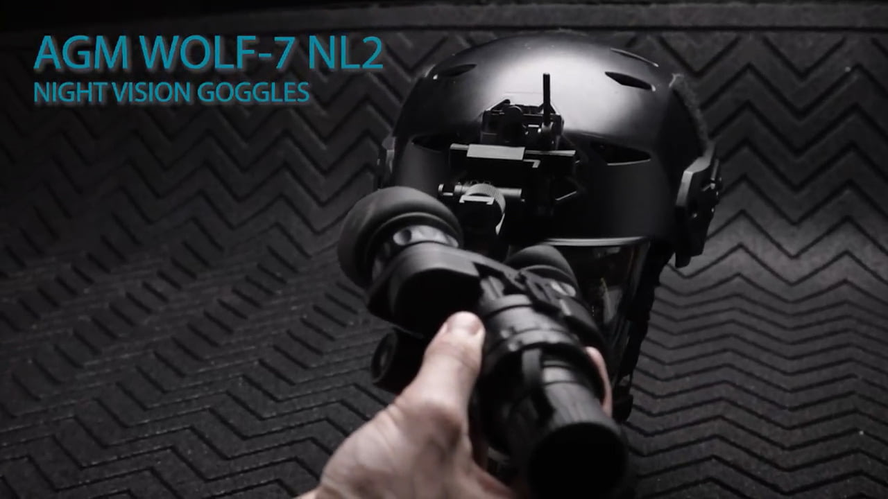 opplanet agm checking out the wolf 7 and helmet mount video