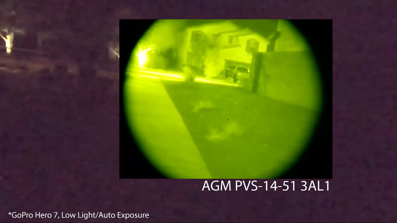 opplanet agm night walk with the agm pvs 14 51 video