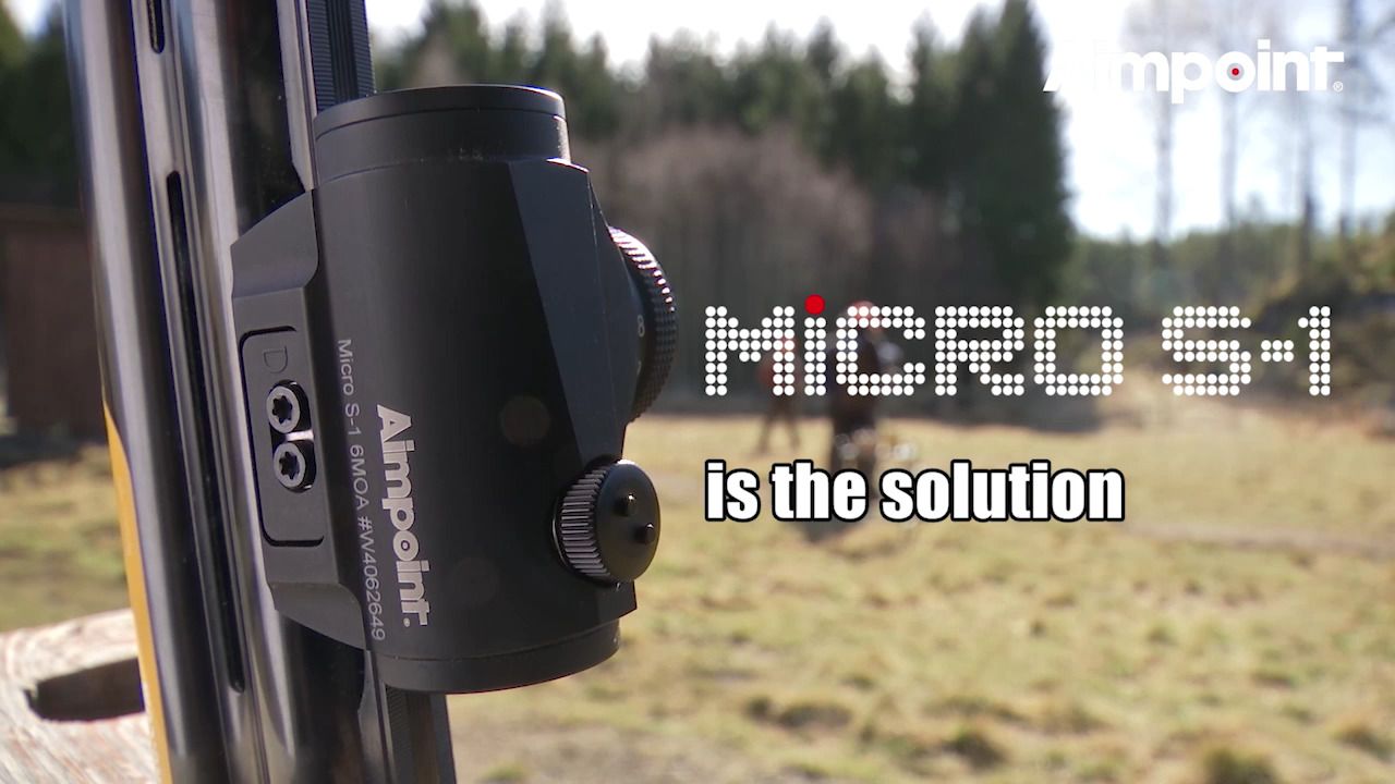 opplanet aimpoint micro s 1 6 moa red dot sight trailer 3 video