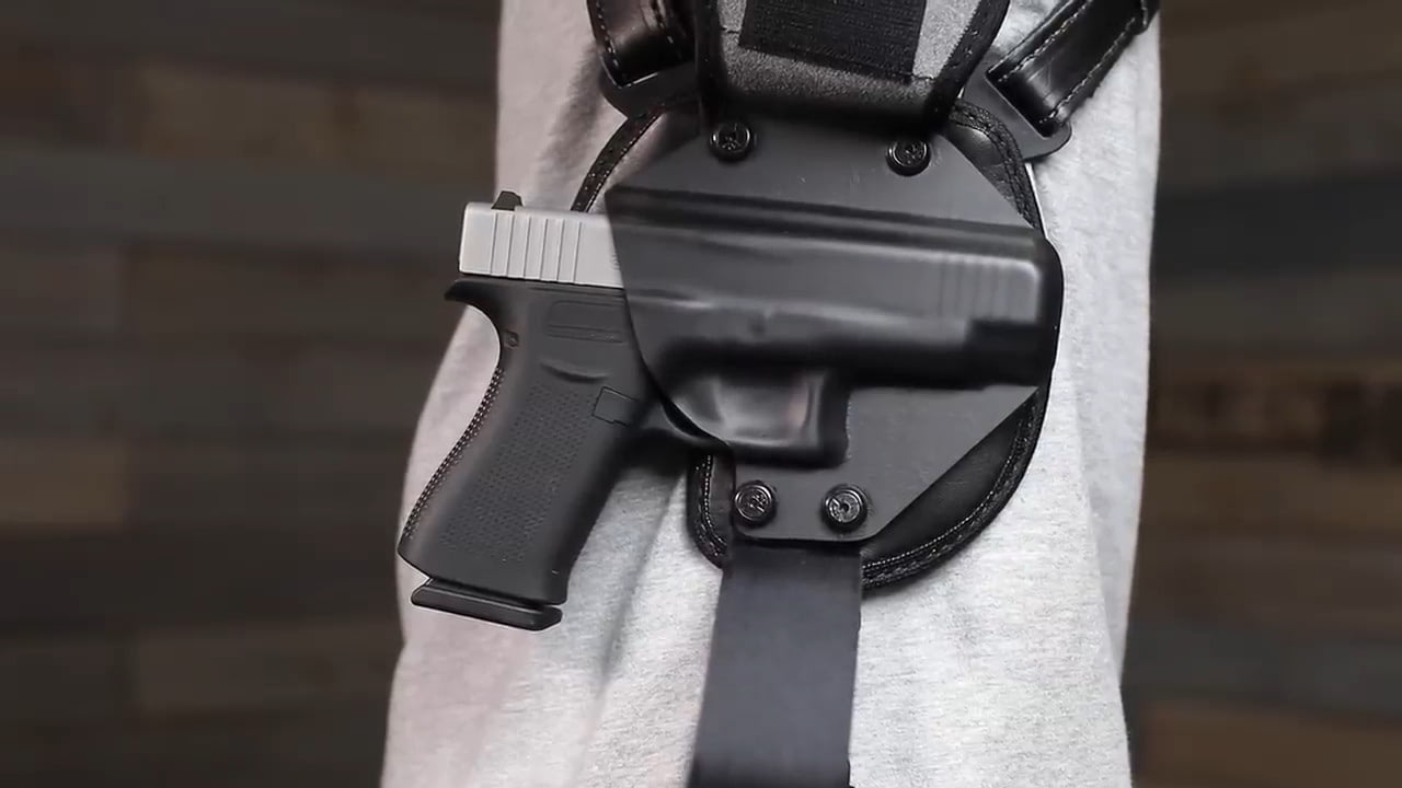 opplanet alien gear holsters cloak shoulder holster for concealed carry video