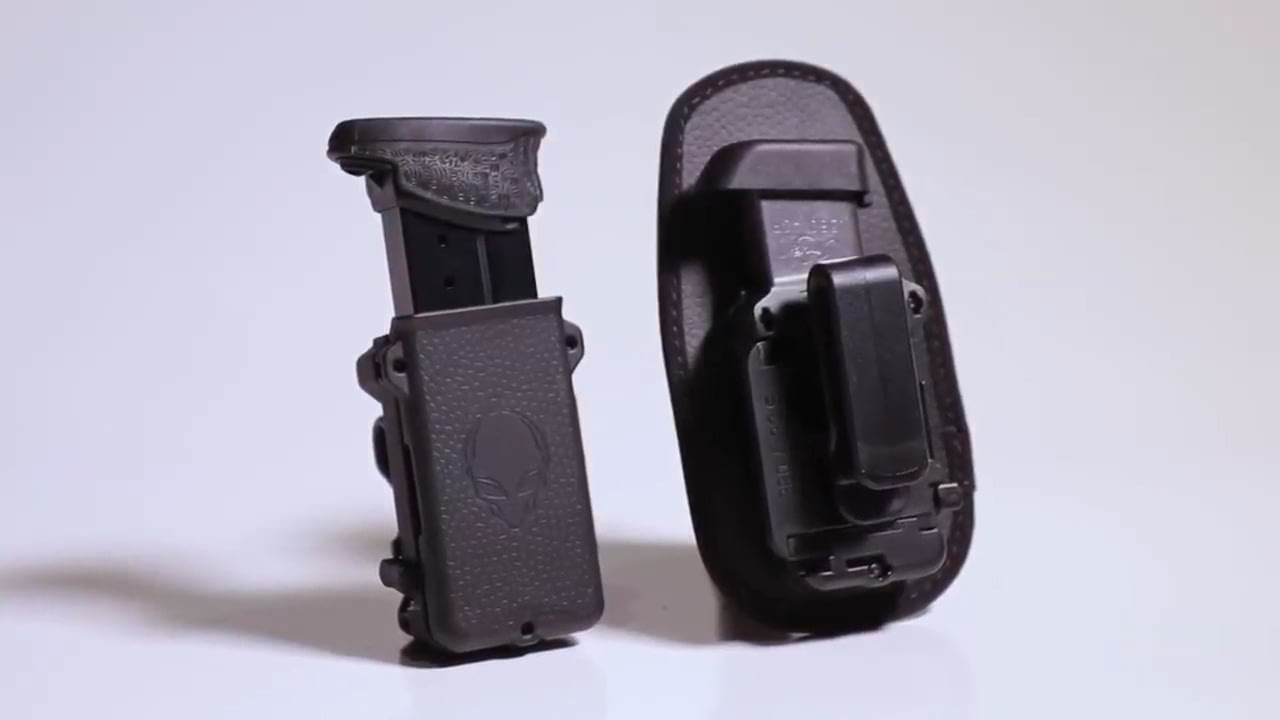 opplanet alien gear holsters owb and iwb mag carrier video